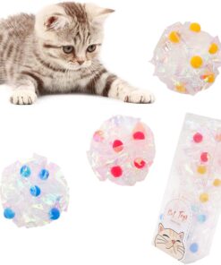 [trustR] 猫 ボール (3個セット) 猫用おもちゃ 運動不足解消